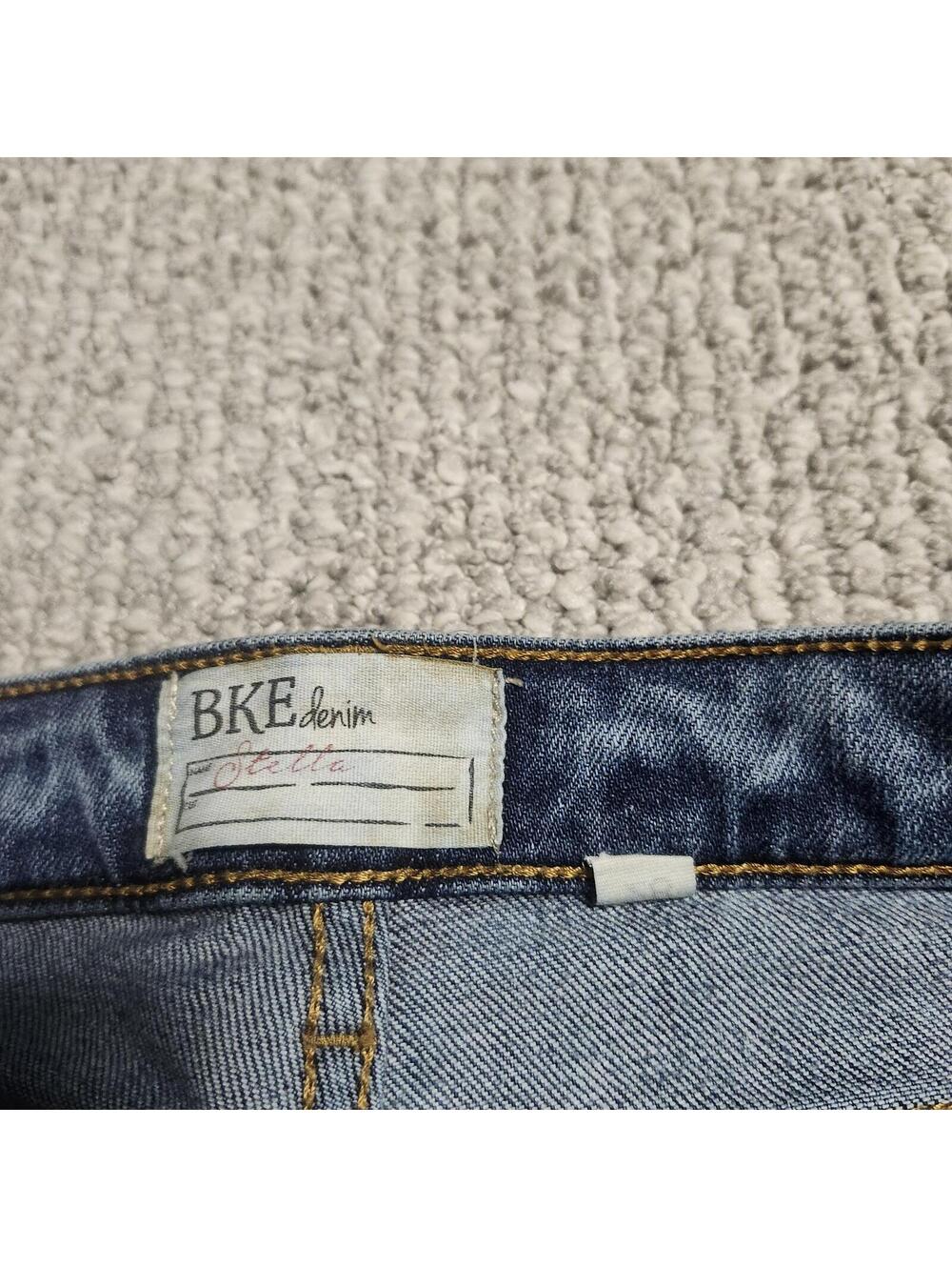 BKE Jeans Stella Skinny Blue Cropped Women’s Size 28 - Picture 7 of 10